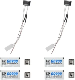 SnelShoppen 2 stuks 3D printer verwarmingselement en thermistor