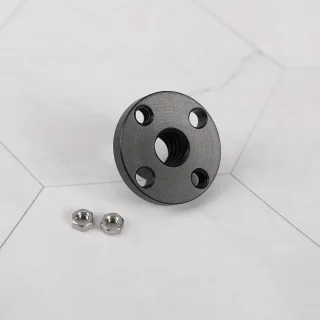SnelShoppen - 2 Stuks 3D Printer Z-as Trapezium Motor Schroef Moeren T8 Leid Schroef POM Moer 8mm Geschikt voor Prusa I3 MK2 MK2S MK3 MK3S 3D Printer