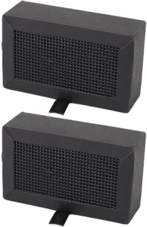 SnelShoppen 2 stuks actieve koolstoffilter, blokvervanging voor Lab X1 P1 Serie 3D-printer
