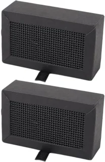SnelShoppen 2 stuks actieve koolstoffilter, blokvervanging voor Lab X1 P1-serie 3D-printer