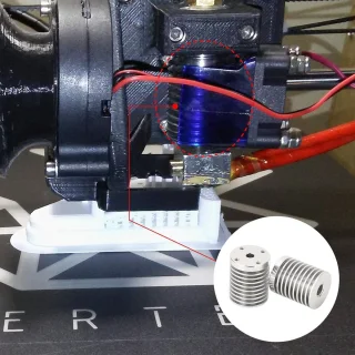 SnelShoppen 2 stuks V6 koellichaam voor 3D-printer Voron 0.1/0.2