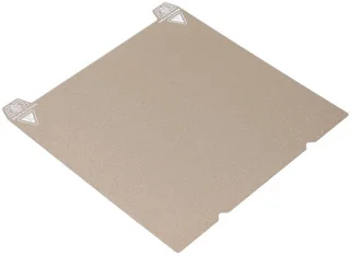 SnelShoppen - 235x235mm PEI bouwplaat magnetische flexibele staalplaat dubbelzijdig voor 3D printer Ender-3 S1 V3 K1