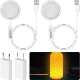 SnelShoppen - 2pcs 3d printer led lamp set voor Bambu Lab A1/A1mini/P1S/P1P/X1C