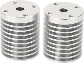 SnelShoppen 2pcs V6 aluminium koellichaam
