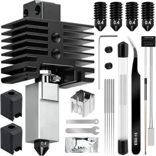 SnelShoppen 36-delige 0.4mm hotend compleet set voor 3D-printer P1-serie