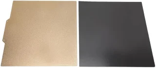 SnelShoppen - 3D Geprinte Magnetische Plaat Flexibel Textuur Poeder Gecoat Dubbelzijdig Constructie Platform van PEI Lente Staal 229 x 257 mm voor 3D