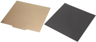 SnelShoppen - 3D Geprinte Magnetische Plaat Flexibel Textuur Poeder Gecoat Dubbelzijdig Constructie Platform van PEI Lente Staal 229 x 257 mm voor 3D