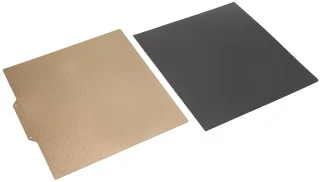 SnelShoppen - 3D Geprinte Magnetische Plaat Flexibel Textuur Poeder Gecoat Dubbelzijdig Constructie Platform van PEI Lente Staal 229 x 257 mm voor 3D
