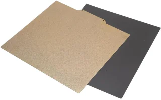 SnelShoppen - 3D Geprinte Magnetische Plaat Flexibel Textuur Poeder Gecoat Dubbelzijdig Constructie Platform van PEI Lente Staal 229 x 257 mm voor 3D