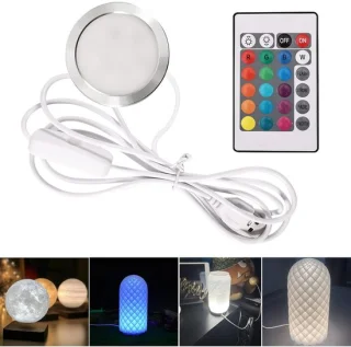 SnelShoppen 3d-printer accessoireset met ledlamp en ledstrip