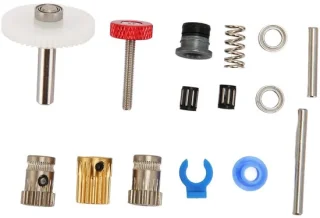 SnelShoppen 3D printer extruder dual gear kit
