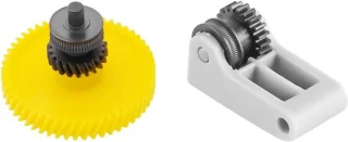 SnelShoppen 3D-printer extrudertandwielset voor BambuLab P1P P1S X1C X1E
