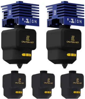 SnelShoppen 3d printer hotend 0,4 mm