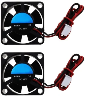 SnelShoppen 3D printer koelventilator DC 12V brushless 30x30x10mm 5 bladen