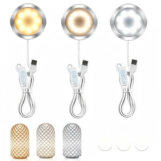 SnelShoppen 3D-printer LED-lamp set 3 stuks