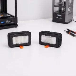 SnelShoppen 3D-printer luchtfilter cartridges voor P1P P1S X1S X1-serie
