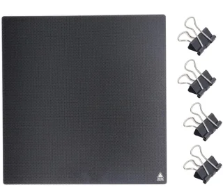 SnelShoppen 3D printer platform van gehard glas 320x310x4mm voor CR10 V2, CR X en Ender 3 Max