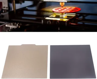 SnelShoppen - 3D Printer Verwijderbare Constructieplaat 265x250mm Magnetische Spring Stalen Plaat voor 3D Printen - Dubbelzijdig, Eenvoudige Vormverwi