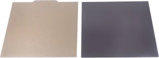 SnelShoppen - 3D Printer Verwijderbare Constructieplaat 265x250mm Magnetische Spring Stalen Plaat voor 3D Printen - Dubbelzijdig, Eenvoudige Vormverwi