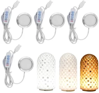 SnelShoppen 4 stuks 3D printer LED lamp set