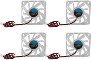 SnelShoppen - 4 stuks 3D-printerventilator DC 24V 6010 60x60x10mm borstelloos