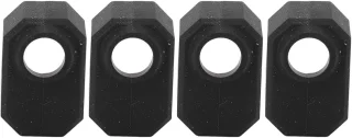 SnelShoppen - 4PCS 3D Printer Hotend Silicoon Sok voor Prusa MK4 en Prusa XL, Hoog Temperatuur Bestendige Silicone Deksel voor Verwarmblok, Eenvoudige