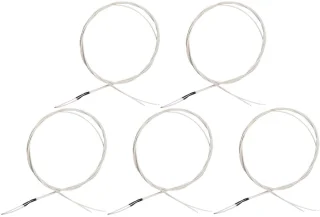 SnelShoppen - 5 Stuks 100K Ohm NTC Thermistors Temperatuursensor Geschikt voor RepRap Prusa i3 Anet 3D Printer Onderdelen Wit Plastic