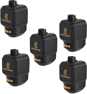 SnelShoppen 5 stuks siliconen sokken voor P2S 3D printer hotend