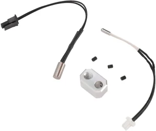 SnelShoppen 6 stuks 3D-printeraccessoires voor Prusa i3 MK4 – aluminium verwarmblok, extruder thermistor kabel, verwarmingsstaaf