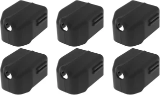 SnelShoppen - 6 stuks siliconen beschermhoes voor Flashforge AD5X 3D printer hotend verwarmblok