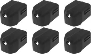 SnelShoppen - 6 stuks siliconen beschermhoes voor Flashforge AD5X 3D printer hotend verwarmblok