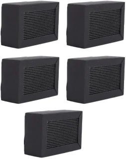 SnelShoppen - Activated Carbon Filter 5 Stuks Vervangende 3D Printer Luchtfilters voor P1P P1S X1 P1 3D Printer Onderdelen - Geurabsorberend, Hoogwaar