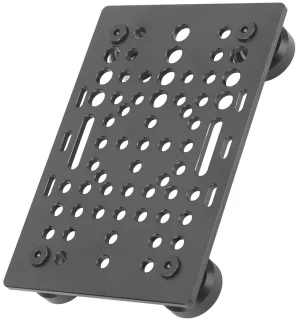 SnelShoppen - Aluminium Gantry Plaat 20-80mm V Slot 3D Printer Universele Rail Portal, Anodized 3D Printer Lineaire Gids voor Freesmachine met 4 Plast