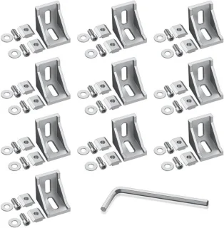 SnelShoppen aluminium hoekbevestigingsmateriaal