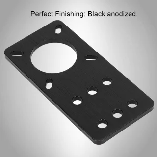 SnelShoppen aluminium stepper motor bevestigingsplaat voor NEMA 17 motoren