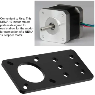SnelShoppen aluminium stepper motor bevestigingsplaat voor NEMA 17 motoren