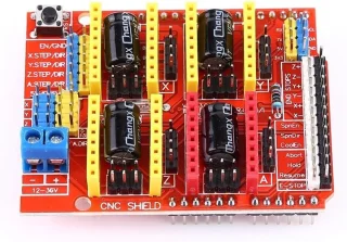 SnelShoppen CNC shield V3 expansiebord + 4x A4988 stappenmotor driver