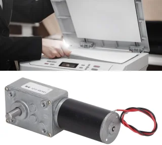 SnelShoppen DC24V versnellingsmotor CW CCW enkele as 5 RPM voor printer en telmachine