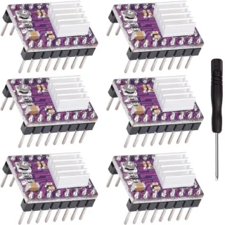 SnelShoppen DRV8825 stappenmotor driver module 6 stuks