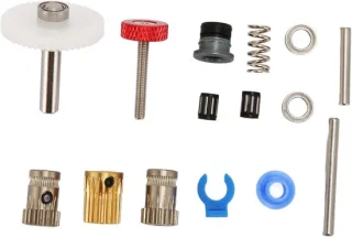 SnelShoppen extruder dual gear kit 3d printer accessoire