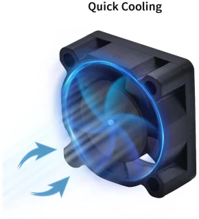 SnelShoppen hotend koelventilator 2510 5V PWM voor P1P P1S