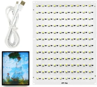 SnelShoppen lithophane led-backlightboardset voor 3D-printer
