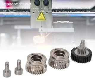 SnelShoppen metal extractor aandrijfwielkit voor K1, K1C en K1 Max