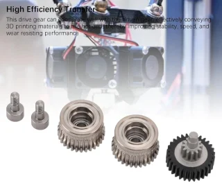 SnelShoppen metal extractor filament aandrijfwielkit voor K1, K1C en K1 Max