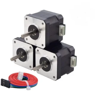 SnelShoppen Nema 17 bipolaire stepper motoren set van 3