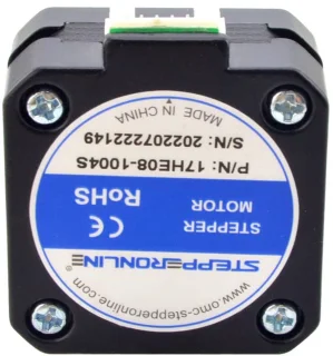 SnelShoppen - Nema 17 stepper motor 17 Ncm, 1A, 23 mm pancake motor