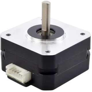 SnelShoppen - Nema 17 stepper motor 17 Ncm, 1A, 23 mm pancake motor