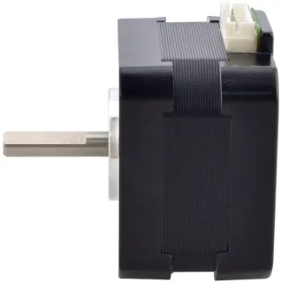 SnelShoppen - Nema 17 Stepper Motor 26 Ncm 1.2A Pancake Motor 30 mm Hoogte voor 3D Printer CNC - Hoogwaardige Stappenmotor, 1.8 Graad, Perfect voor Ho