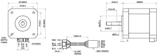 SnelShoppen Nema 17 stepper motor voor 3d printer