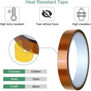 SnelShoppen NTC 100K 3D-printerthermistor voor E3D V6 hotend, 5 stuks